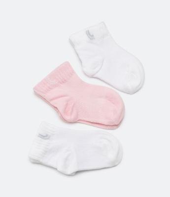 Kit 03 Pares de Meias Infantil Lupo com Cano Médio - Tam 16 a 23