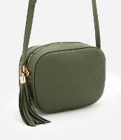 Bolsa Transversal Pequena com Tassel - 1