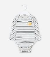 Body Infantil com Estampa Interativa de Gatinho - Tam 0 a 18 meses - 1