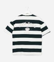 Camiseta Polo Infantil com Estampa Listrada - Tam 5 a 14 Anos - 1