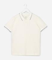 Camiseta Polo Infantil Texturizada - Tam 5 a 14 Anos - 1