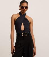 Body em Microfibra com Decote Profundo e Amarração - 2