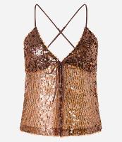 Blusa em Paetês com Amarração no Busto - 1