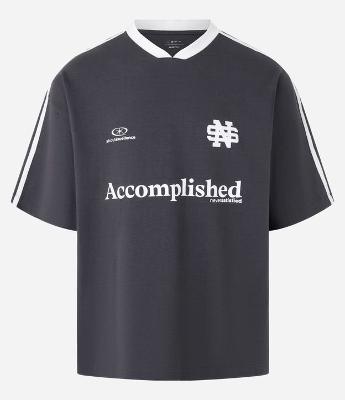Camiseta Esportiva Oversized em Algodão com Estampa Localizada e Lettering