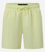 Bermuda de Banho Básica em Microfibra com Cós Elástico e Cordão - 1