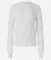 Blusa Básica em Tricô Canelado e Manga Longa - 1