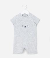 Macaquinho Infantil com Estampa Interativa - Tam 0 a 18 meses - 1