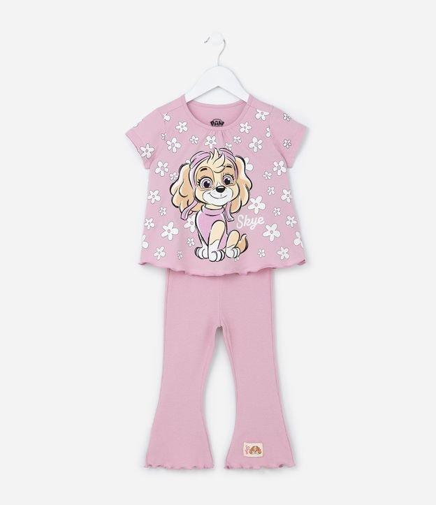 Conjunto Infantil com Estampa da Skye - Tam 1 a 6 Anos - 1