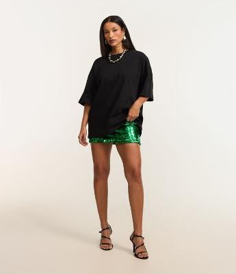 Saia Curta em Paetê