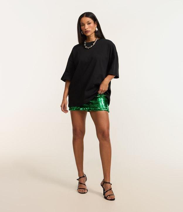 Saia Curta em Paetê - 1