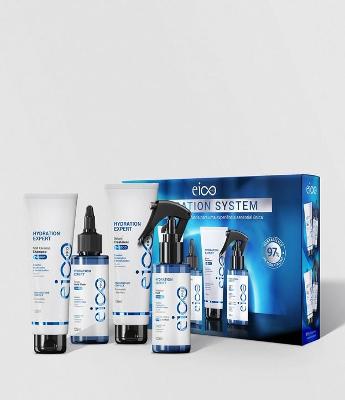 Kit Shampoo 100ml + Máscara Líquida + Tratamento Selante + Fluido 100ml Eico Pro
