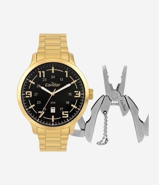 Kit Relógio Analógico Masculino Condor - 1