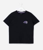 Camiseta Infantil com Estampa Frente e Costas Wandinha - Tam 5 a 14 Anos - 1