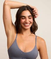 Sutiã Top Comfy Seamless Texturizado com Etiqueta LOV e Bojo Removível - 1