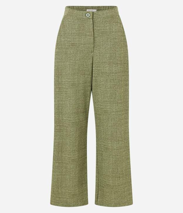 Calça em Orly com Fundo Mescla e Elástico no Cós - 1