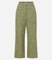 Calça em Orly com Fundo Mescla e Elástico no Cós - 1