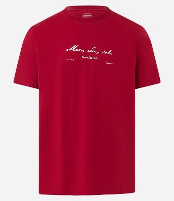 Camiseta Comfort em Algodão com Estampa Lettering