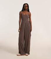 Macacão Pantalona em Algodão com Bolsos Laterais - 3