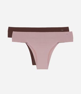 Kit 02 Calcinhas Biquíni Básicas em Microfibra