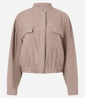 Jaqueta Alfaiatada em Viscose com Gola Padre e Bolsos Cargo - 2