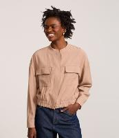 Jaqueta Alfaiatada em Viscose com Gola Padre e Bolsos Cargo - 4