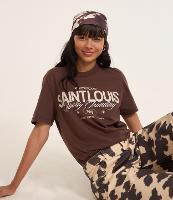 Camiseta Alongada em Algodão com Lettering Saint Louis - 2
