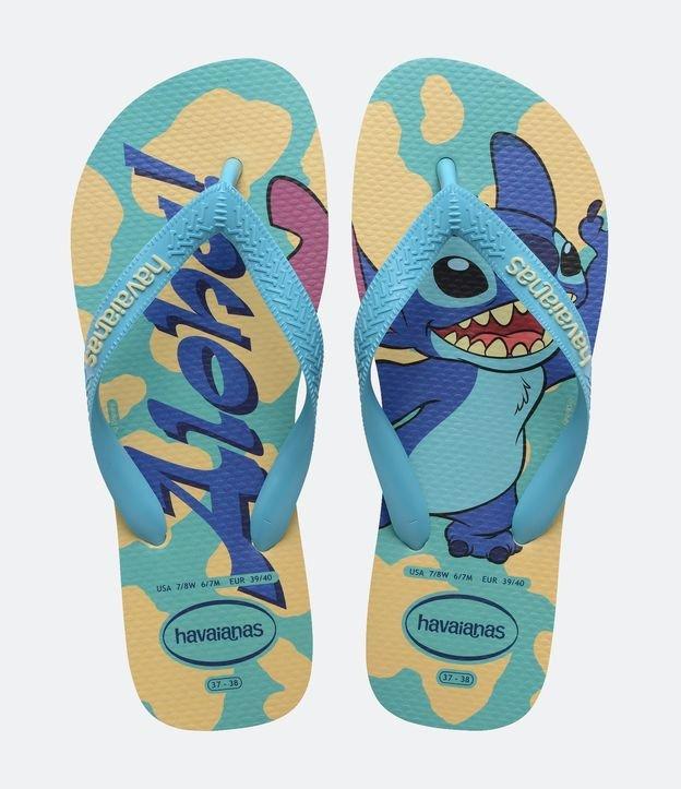 Chinelo com Estampa Stitch e Lettering Aloha! Havaianas - 1