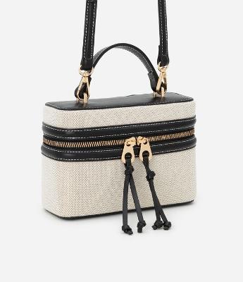 Bolsa Transversal Pequena com Alça de Mão Boho Romântico