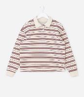 Camiseta Infantil com Bordado Coração - Tam 5 a 14 Anos - 1