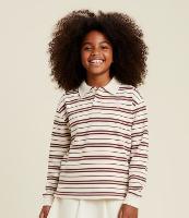 Camiseta Infantil com Bordado Coração - Tam 5 a 14 Anos - 2