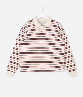 Camiseta Infantil com Bordado Coração - Tam 5 a 14 Anos