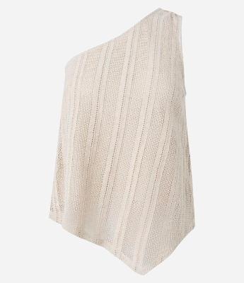 Blusa em Algodão com Decote Ombro Só