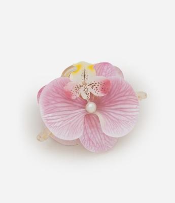 Piranha de Cabelo em Forma de Flor Orquídea
