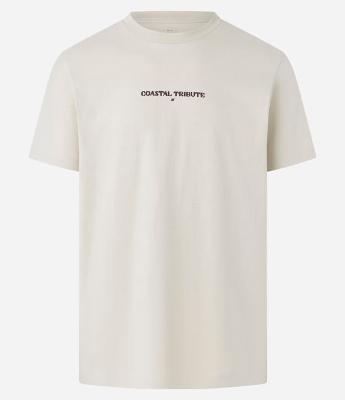 Camiseta Comfort em Algodão com Estampa de Paisagem e Lettering