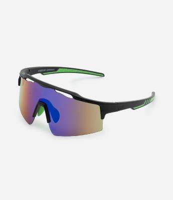 Óculos de Sol Máscara Esportivo com Lentes Espelhadas