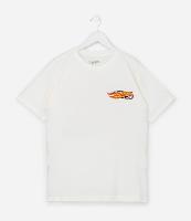 Camiseta Infantil com Estampa Frente e Costas Hot Wheels - Tam 4 a 12 Anos - 1