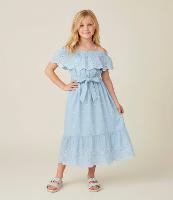 Vestido Infantil em Laise com Babados - Tam 5 a 14 Anos - 2