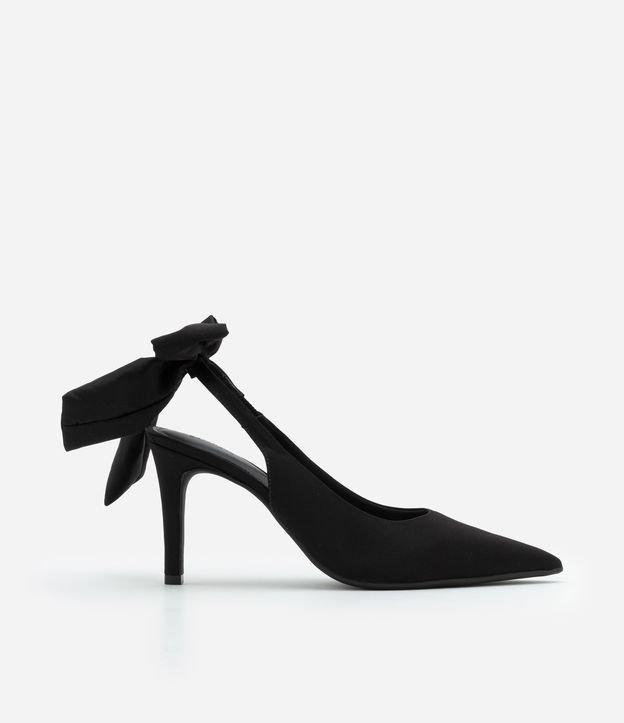 Sapato Scarpin com Maxi Laço - 1