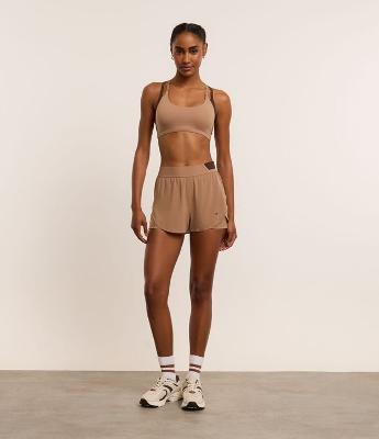 Bermuda Runner com Short Interno e Bolso com Zíper