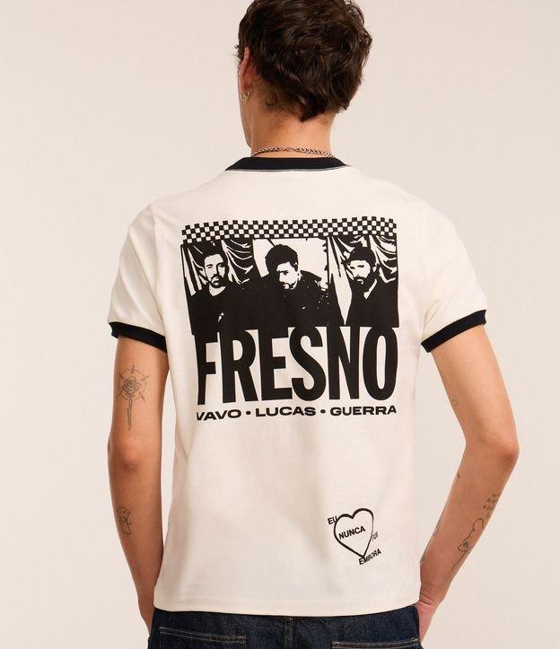 Camiseta Baby Tee em Algodão com Estampa da Banda Fresno - 3