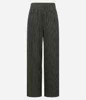 Calça Wide Leg em Ribana Texturizada - 1