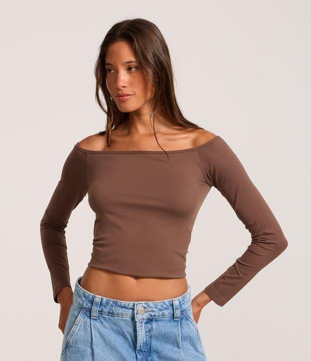 Blusa Ombro a Ombro Seamless - 2
