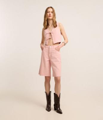 Bermuda Jorts em Sarja