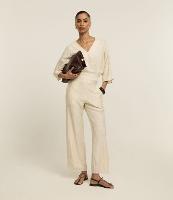 Blusa em Laise com Bordado Floral e Manga 7/8 - 2