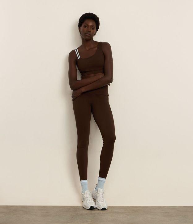 Top Esportivo em Microfibra com Alças Assimétricas - 3