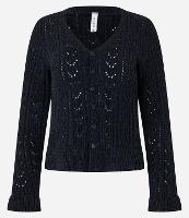 Blusa em Tricô com Botões e Babadinho na Barra - 1