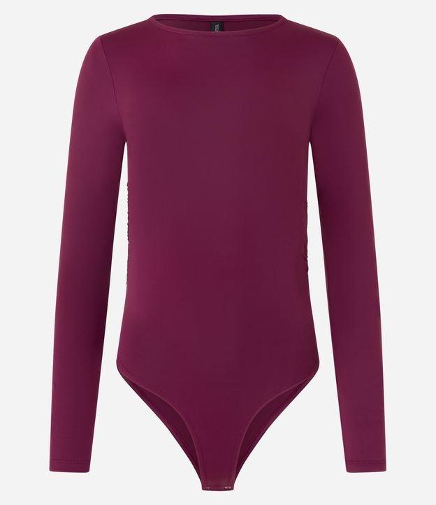 Body em Poliamida com Franzido Lateral - 1