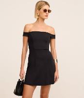 Vestido Curto Ombro a Ombro - 1