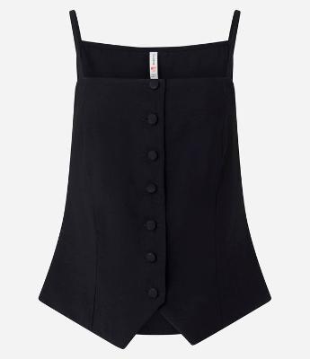 Colete em Alfaiataria com Botões