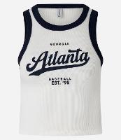 Regata em Ribana com Cava Contrastante e Lettering Atlanta - 1